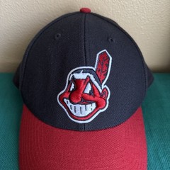 47 Brand Cleveland Indians navy and red baseball hat