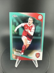 2025-26 Topps Chrome UEFA Women’s CL Alessia Russo Arsenal Aqua /199