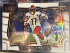 2022 Panini Select Terry McLaurin Field Level White Prizm 24/35 426