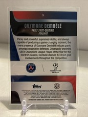 2025-26 Topps Chrome UEFA Ousmane Dembele #3 PSG