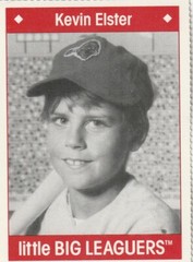 FREE SHIPPING-NRMINT-1990 Little Big Leaguers Kevin Elster