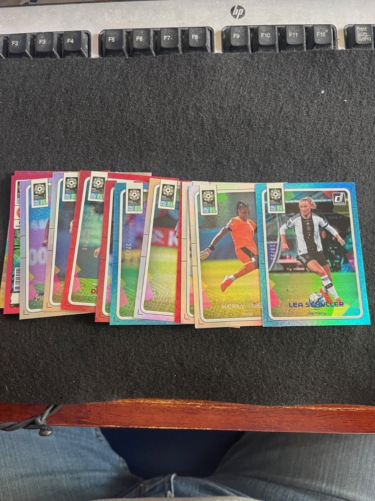 2023 Donruss Womens World Cup Soccer Parallels Pick Your Card Complete Your Set