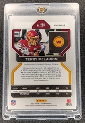 2021 Panini Prizm Terry Mclaurin Snake Skin SSP Washington Commanders 🔥🔥🔥
