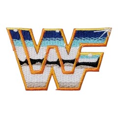 Vintage WWF WWE Patch. Wrestling. Embroidered. Iron On. 3&Prime;x1.75&Prime;