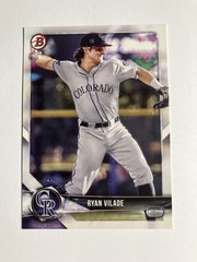 Ryan Vilade 2018 Bowman Prospects #BP92 Colorado Rockies
