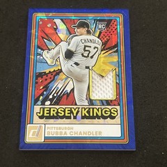 Panini 2026 Donruss Jersey Kings Blue Ice Bubba Chandler RC MEM JK-BC