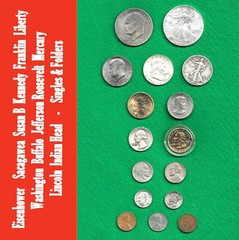 Eisenhower Susan B Kennedy Franklin Liberty Washington Buffalo – SIngles & Sets