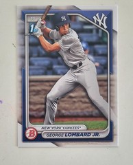 George Lombard Jr – 2024 Bowman 1st Prospect #BP-79 – NY Yankees VANDERB ILT RC