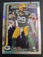 2025 Topps Chrome Football Xavier McKinney #113 REFRACTOR