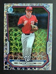 Eli Willits 2026 Bowman #BCP-95 Chrome Prospects Lazer Refractor Nationals