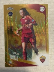 GIULIA GALLI 2025-26 TOPPS CHROME UEFA WOMEN&rsquo;S GOLD Wave /50 #40