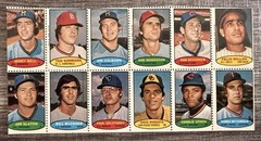 1974 Topps Stamp Panel-Bell, Simmons, Henderson, Kessinger, Buckner