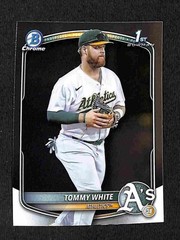 2025 Bowman Chrome – Tommy White 1st Bowman Prospects #BCP-251 Athletics