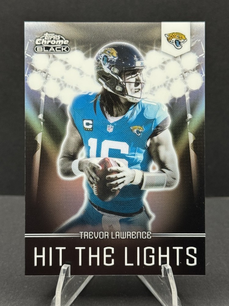 2025 Topps Chrome Black Trevor Lawrence Hit The Lights Short Print – CASE HIT SP