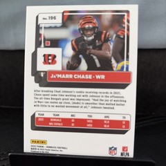 2022 Panini Donruss – Ja&rsquo;Marr Chase #196 Press Proof Premium