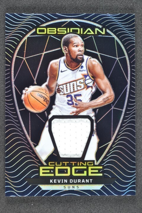 2023-24 Panini Obsidian Basketball Cutting Edge Jersey Kevin Durant /249