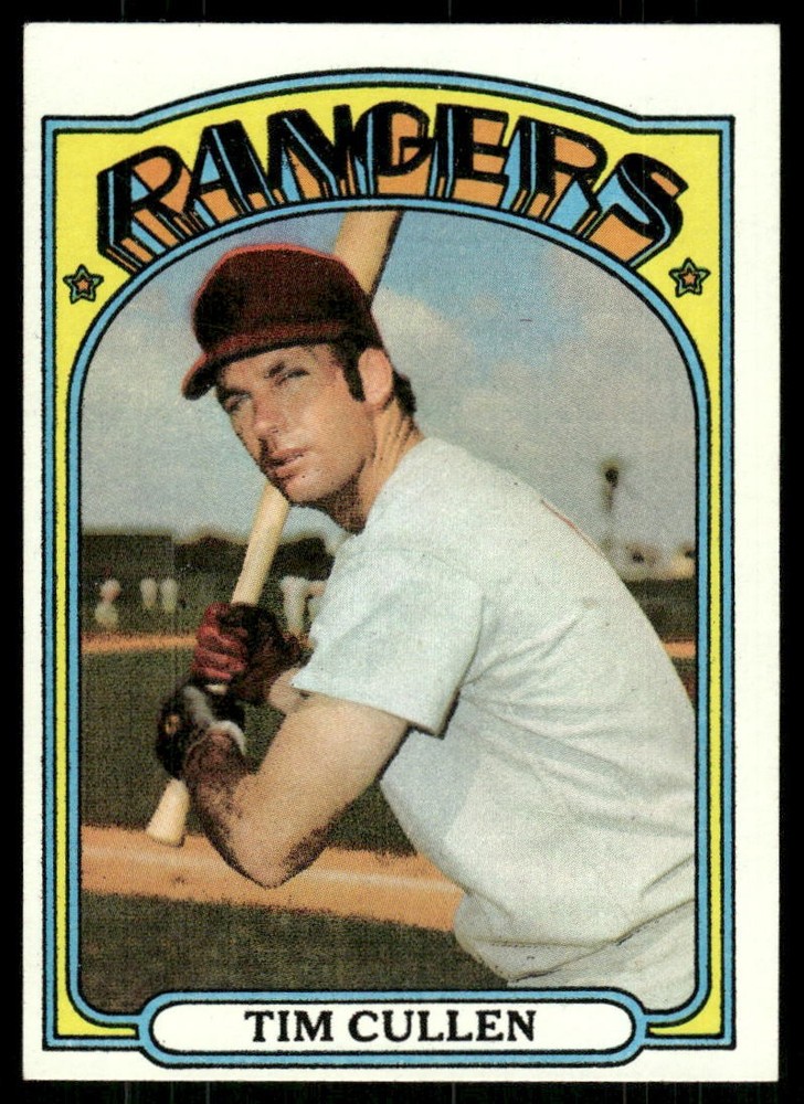 1972 Topps Tim Cullen #461 Texas Rangers