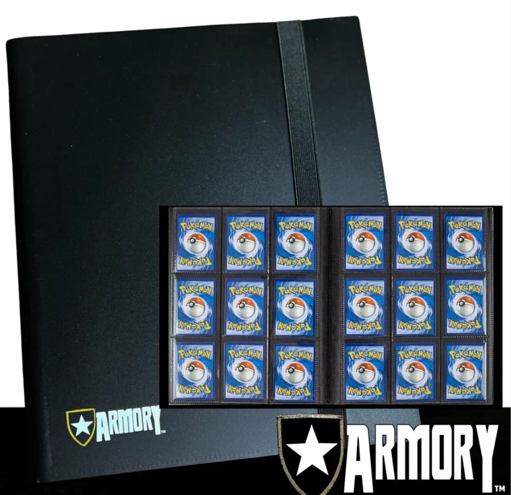 180 CARD TRADING CARD ALBUM WITH Zipper, Gor All Cards..no Strap