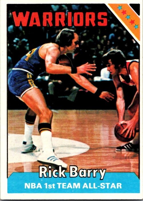 1975-76 Topps #100 Rick Barry