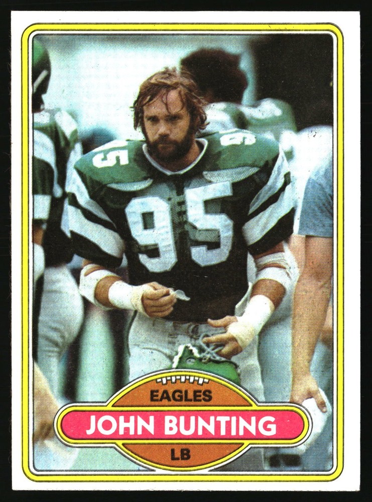1980 Topps #251 John Bunting Free Shipping
