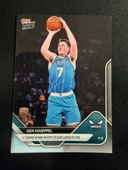 2025-26 Topps Now NBA #252 Kon Knueppel Charlotte Hornets RC