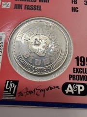 1998 New York Giants Tailgate Club Nickel Silver Coins Strahan Way Armstead Kan…