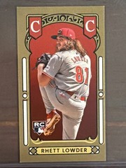 2025 Topps T205 Rhett Lowder Cincinnati Reds T80 Rookie Series RC