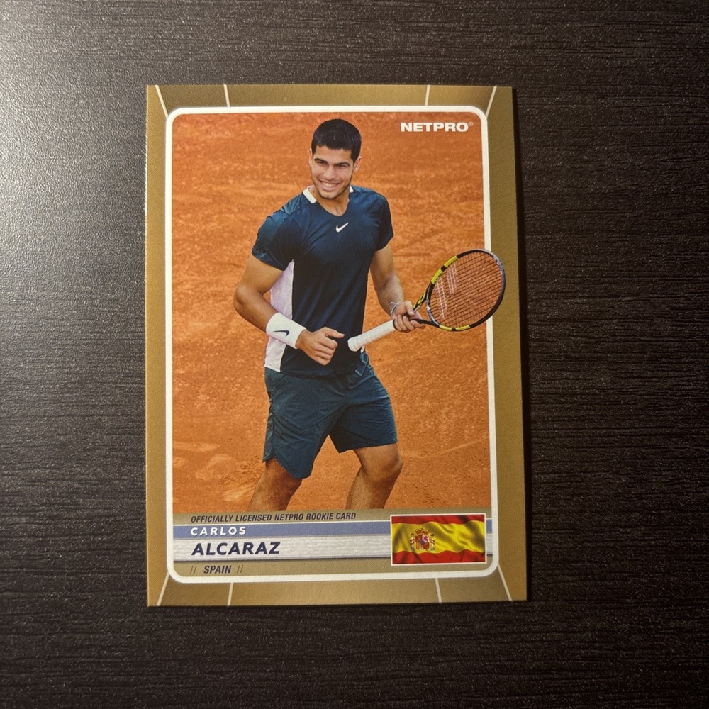 2022 Netpro Carlos Alcaraz – Carlos Alcaraz #1 Green Shirt /2000