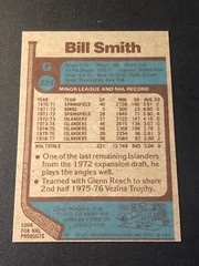 1977-78 Topps Billy Smith #229 HOF