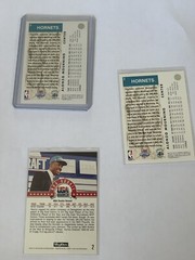 Varied Lot of 3 Alonzo Mourning Hornets Basketball Cards (Z2)