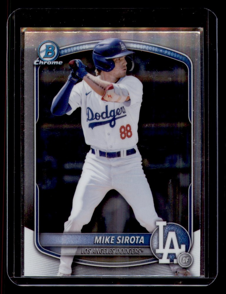 2025 Bowman Draft Chrome Mike Sirota Los Angeles Dodgers #BDC-11