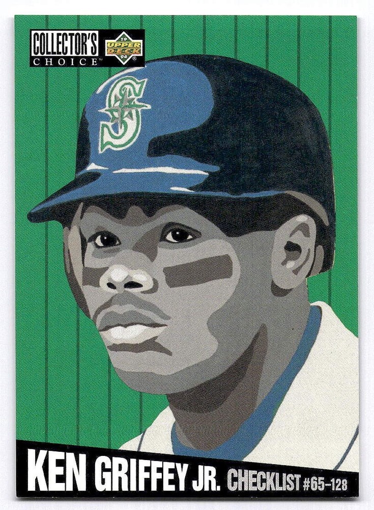 1994 Upper Deck Collector&rsquo;s Choice #317 Ken Griffey Jr. Seattle Mariners HOF