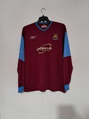 West Ham United 2003/04 Home Shirt / DEFOE 9 / Long Sleeve / Large (Excellent)