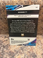 2021 WWE Topps Finest BOOKER T #02/25 « Extended Roster » SP🔥ORANGE! REFRACTOR!
