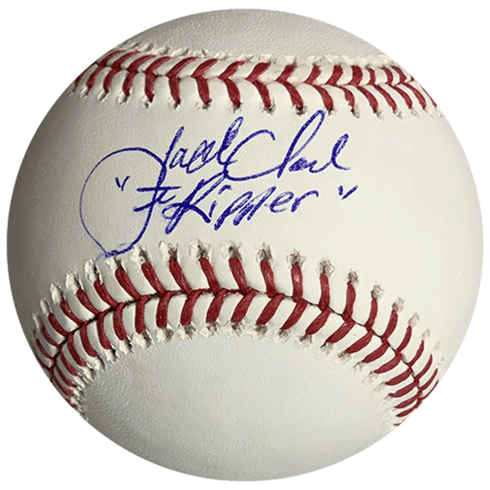 Jack Clark Autographed Official Major League Baseball « The Ripper » Inscription (