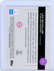 2024-25 Topps Chrome Sapphire UEFA Women&rsquo;s LEA SCHULLER Rose Gold Ref 24/50