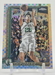 2025-26 Topps Chrome – Hugo Gonzalez #278 X-Fractor (RC)