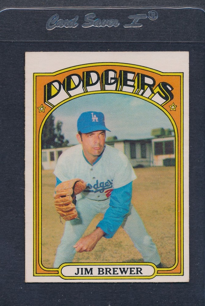 1972 OPC O-Pee-Chee #151 Jim Brewer Dodgers EX *112