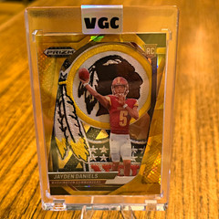 Custom Handmade Football Jayden Daniels Washington Rookie 1/1 VGC Card
