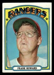 1972 Topps Frank Howard #350 – Texas Rangers – (Low Grade)