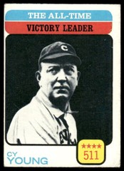 1973 Topps #477 The All-Time Victory Leader – Cy Young – VG