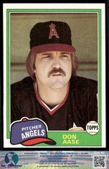 1981 Topps #601 Don Aase California Angels 81.T
