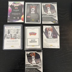 Crazy David Robinson Card Lot 7 Cards
