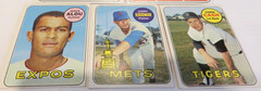 Lot of 6 Topps 1969 Baseball Commons or minor stars