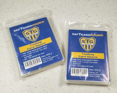 SafTGard STG Supplie Standard Sports Trading Card Soft Clear Sleeve pk 100 X 2