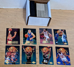 1994-95 SKYBOX PREMIUM BASKETBALL, COMPLETE SERIES II SET, #201-350, HILL, KIDD