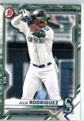 2021 Bowman #BP-86 Julio Rodriguez Prospects Camo