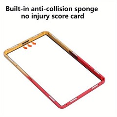 10pcs/set Magnetic Metal Slab Bumper Case UV-Resistant For 35pt PSA Graded Cards