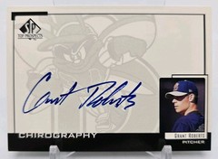 2000 SP Top Prospects GRANT ROBERTS Chirography Auto Binghamton Mets #GR MiLB