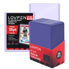 100/200/500/1000/2000CT Standard 3&Prime;x4&Prime; Toploaders For 35pt Trading Sports Cards